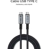 Subblim Cable Usb-c De Alta Calidad 1.5 M 240w