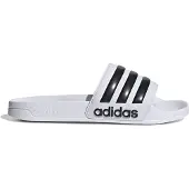 Adidas - Adilette Shower - Sandalias size 17, blanco