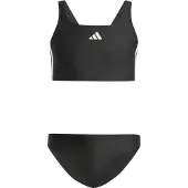 Adidas Moda de baño deportiva '3-Stripes V-Back Bikini' negro / blanco