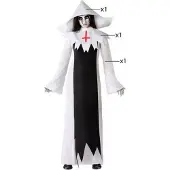 Atosa Disfraz De Mujer Zombie Nun