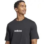Adidas Camiseta funcional 'Essentials' negro / blanco
