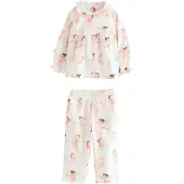 Next Pijama marrón / rosa / rosé / blanco natural