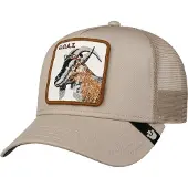 GOORIN BROS. Gorra 'Goat' beige / pueblo / gris / blanco