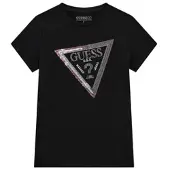 GUESS Camiseta SS T SHIRT niña - Negro - 10 ans