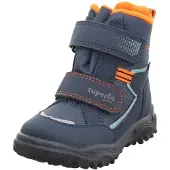 Superfit Botas de nieve 'Husky' navy / azul claro / naranja