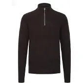 Casual Friday Jersey ' CFHEINE halfzip ' negro