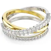 Swarovski Anillo 'Hyperbola' oro / plata