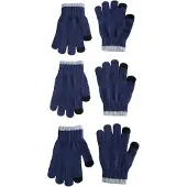Next Guantes navy / azul noche / gris moteado