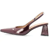 Bianco Tacón Escultural Biamaralyn Zapatos Destalonados Rojo 36
