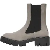ONLY Botas Chelsea 'ONLBETTY' greige / negro
