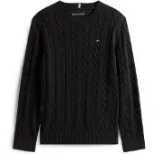 Tommy Hilfiger Jersey 'Essential Cable' negro