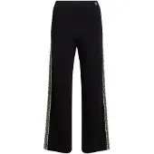 Karl Lagerfeld Boucle Detail Knit Pants Black Talla: M | Pantalones Formales Outlet | Mujer | Negro