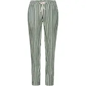 s.Oliver Pantalón de pijama verde claro / verde oscuro / blanco