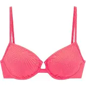 s.Oliver Top de bikini rojo pastel
