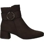 Marco Tozzi Botas de tobillo marrón oscuro