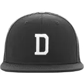 MSTRDS Gorra negro / blanco