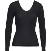 Hanro Camiseta térmica ' Woolen Silk' negro