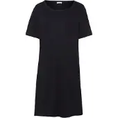 Hanro Camiseta de noche ' Cotton Deluxe ' negro