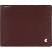 Esquire Toscana Cartera Bloqueo RFID Piel natural 12 cm marrón