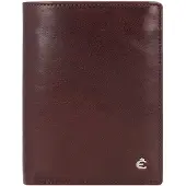 Esquire Toscana Cartera Bloqueo RFID Piel natural 12 cm marrón