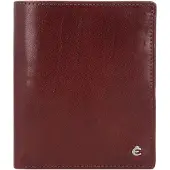 Esquire Toscana Cartera Bloqueo RFID Piel natural 2.5 cm rojo