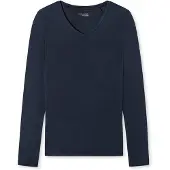 Schiesser Camiseta para dormir ' Mix+Relax ' azul