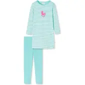 Schiesser Pijama 'Pony World' turquesa / rosa / blanco