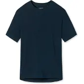 Schiesser Camiseta para dormir azul oscuro