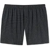 Schiesser Calzoncillo boxer ' Cotton Casuals ' negro