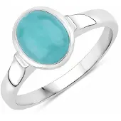 Rafaela Donata Anillo turquesa / plata