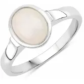 Rafaela Donata Anillo plata / blanco perla