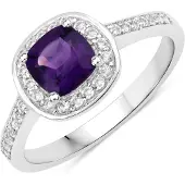 Rafaela Donata Anillo lila / plata