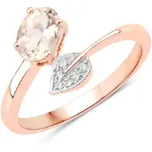 Rafaela Donata Anillo rosa / plata