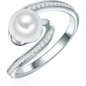 Valero Pearls Anillo plata