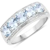 Rafaela Donata Anillo azul / plata
