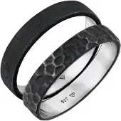 KUZZOI Anillo negro