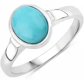 Rafaela Donata Anillo turquesa / plata