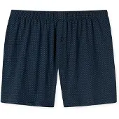 Schiesser Calzoncillo boxer ' Cotton Casuals ' azul oscuro