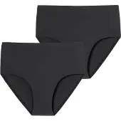 Schiesser Braga 'Invisible Soft' negro