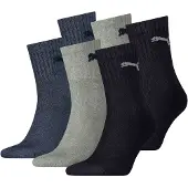 Puma Calcetines azul moteado / gris moteado / petróleo / negro