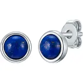 Rafaela Donata Pendientes azul / plata