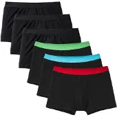 Calida Calzoncillo boxer 'Natural Benefit' azul / verde / rojo / negro
