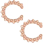 Lulu & Jane Pendientes oro rosa