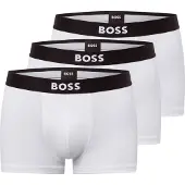 BOSS Calzoncillo boxer 'David Beckham' negro / blanco