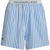 Ralph Lauren Pantalón de pijama ' Boxer ' azul / blanco
