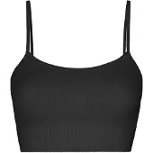 Snocks Sujetador deportivo 'Seamless' negro