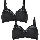 Sloggi Sujetador ' Romance ' negro