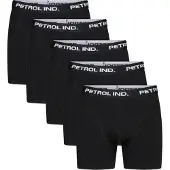 Petrol Industries Calzoncillo boxer 'Turbo' negro / blanco