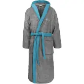 Normani Albornoz largo azul cian / gris