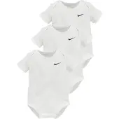 Nike Kids Body De Manga Corta Swoosh 3 Unidades